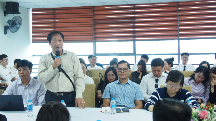 Luật sư Nguyễn Xuân Thắng phát biểu ý kiến.