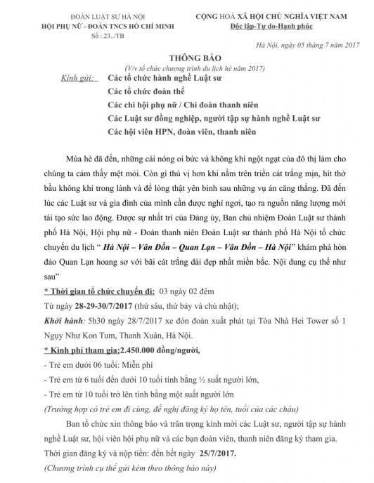Cong van du lich t7 2017 12 1