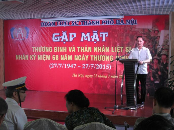 Gặp mặt nhân kỷ niệm 68 năm ngày Thương binh - Liệt sĩ (27/7/1947 - 27/7/2015) 51 IMG 3352