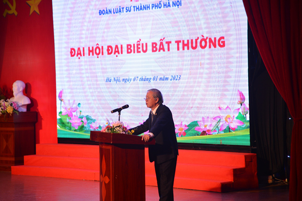 Luật sư Nguyễn Hoàng Tiến – Phó Chủ nhiệm Đoàn Luật sư TP Hà Nội