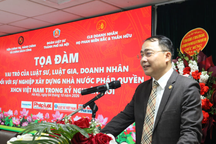 TỌA ĐÀM VỀ VAI TRÒ CỦA LUẬT SƯ, LUẬT GIA, DOANH NHÂN TRONG XÂY DỰNG NHÀ NƯỚC PHÁP QUYỀN 3 DN3 1
