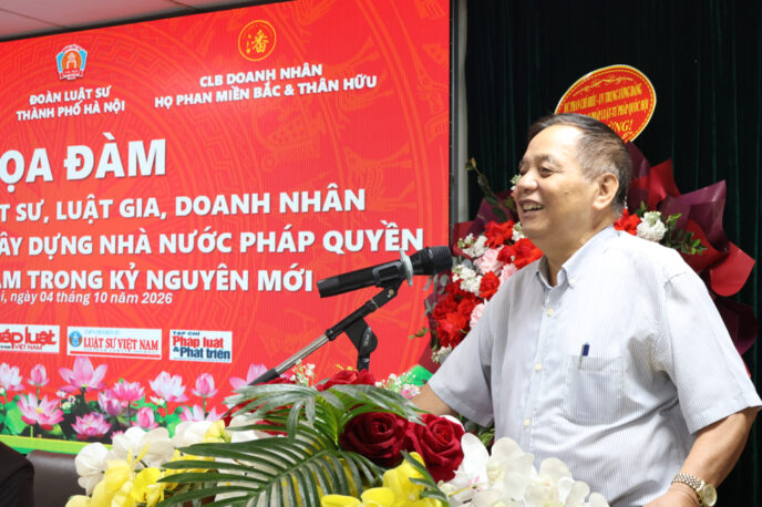 TỌA ĐÀM VỀ VAI TRÒ CỦA LUẬT SƯ, LUẬT GIA, DOANH NHÂN TRONG XÂY DỰNG NHÀ NƯỚC PHÁP QUYỀN 4 DN4 1