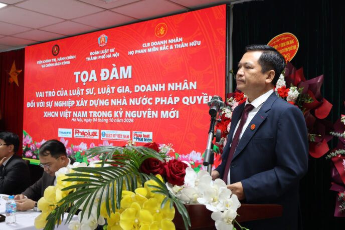 TỌA ĐÀM VỀ VAI TRÒ CỦA LUẬT SƯ, LUẬT GIA, DOANH NHÂN TRONG XÂY DỰNG NHÀ NƯỚC PHÁP QUYỀN 6 DN6 1