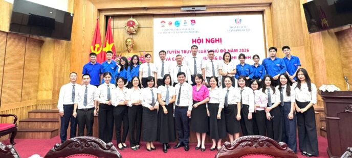ĐOÀN LUẬT SƯ THÀNH PHỐ HÀ NỘI TUYÊN TRUYỀN LUẬT THỦ ĐÔ 2026 TẠI PHƯỜNG NGỌC HÀ 4 HH4
