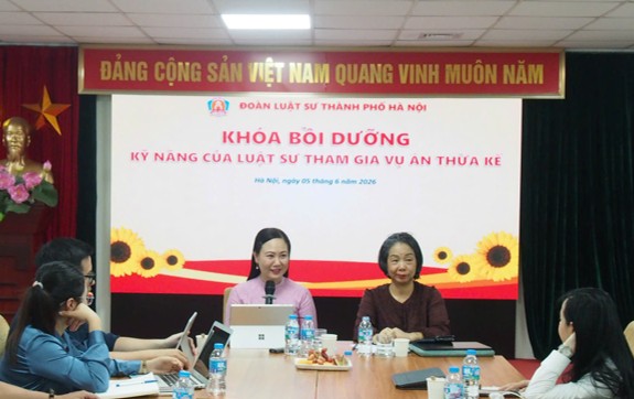 MỘT SỐ VẤN ĐỀ THỰC TIỄN TRONG GIẢI QUYẾT TRANH CHẤP THỪA KẾ NHÌN TỪ KHÓA BỒI DƯỠNG “KỸ NĂNG CỦA LUẬT SƯ THAM GIA VỤ ÁN THỪA KẾ” 1 Picture1 11