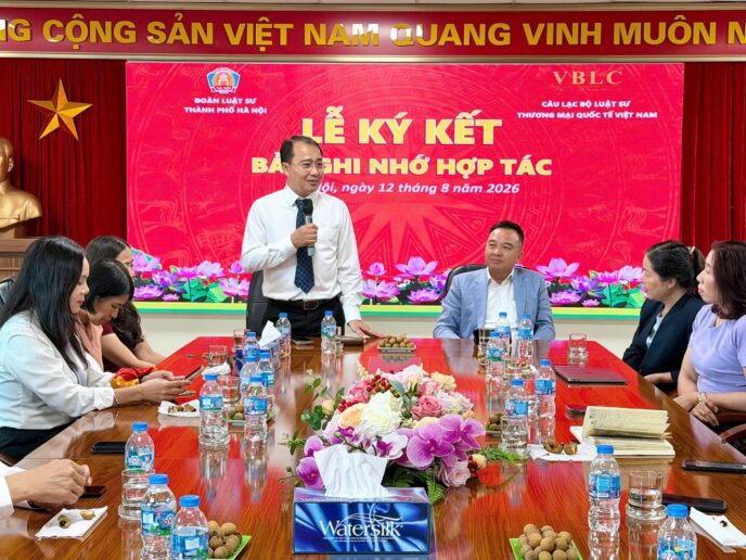 Đoàn Luật sư TP Hà Nội và VBLC ký kết hợp tác, nâng cao năng lực luật sư trong tiến trình hội nhập 1 VBLC0