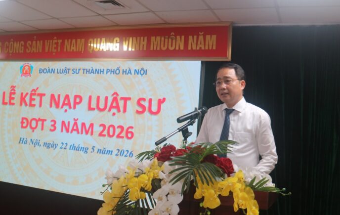 ĐOÀN LUẬT SƯ THÀNH PHỐ HÀ NỘI TỔ CHỨC LỄ KẾT NẠP LUẬT SƯ ĐỢT 3 NĂM 2026 1 dot31