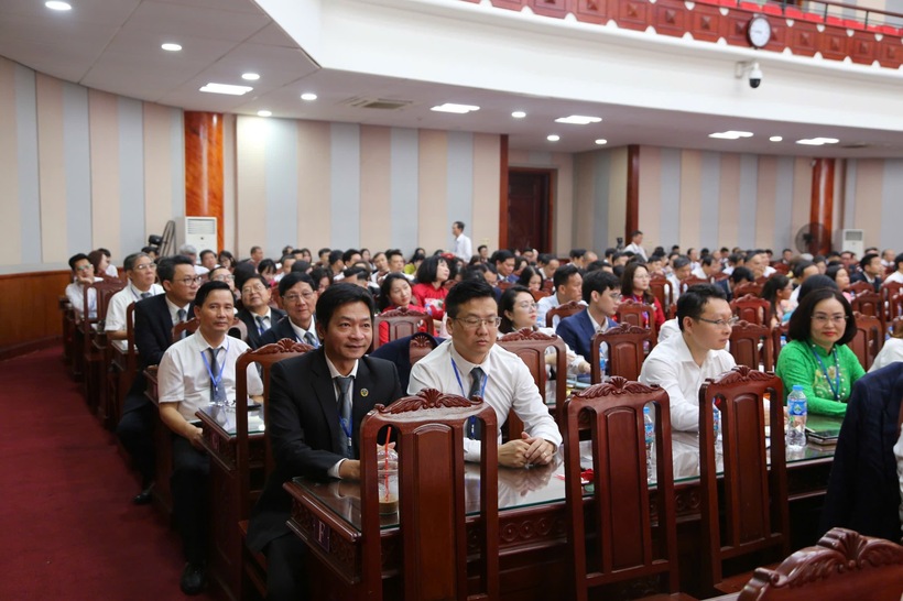 Toàn cảnh Đại hội Đại biểu Đoàn Luật sư TP. Hà Nội lần thứ XI.