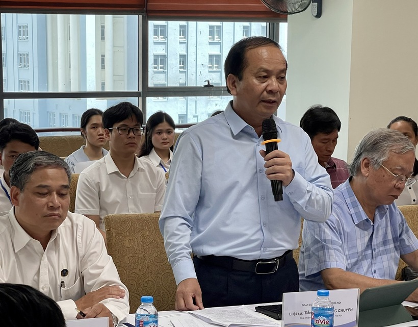 Giải pháp hoàn thiện pháp luật để tháo gỡ khó khăn, vướng mắc do quy định pháp luật 3 Luật sư Đào Ngọc Chuyền, Phó Chủ tịch Liên đoàn Luật sư Việt Nam, Chủ nhiệm Đoàn Luật sư Hà Nội.